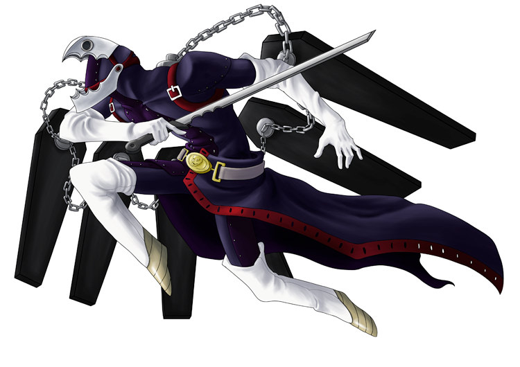 Thanatos.. from persona 3 the persona that we always loved back in the old ...